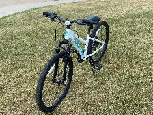 Nakamura Pristine 24inch White/Blue Bike- Excellent Shape