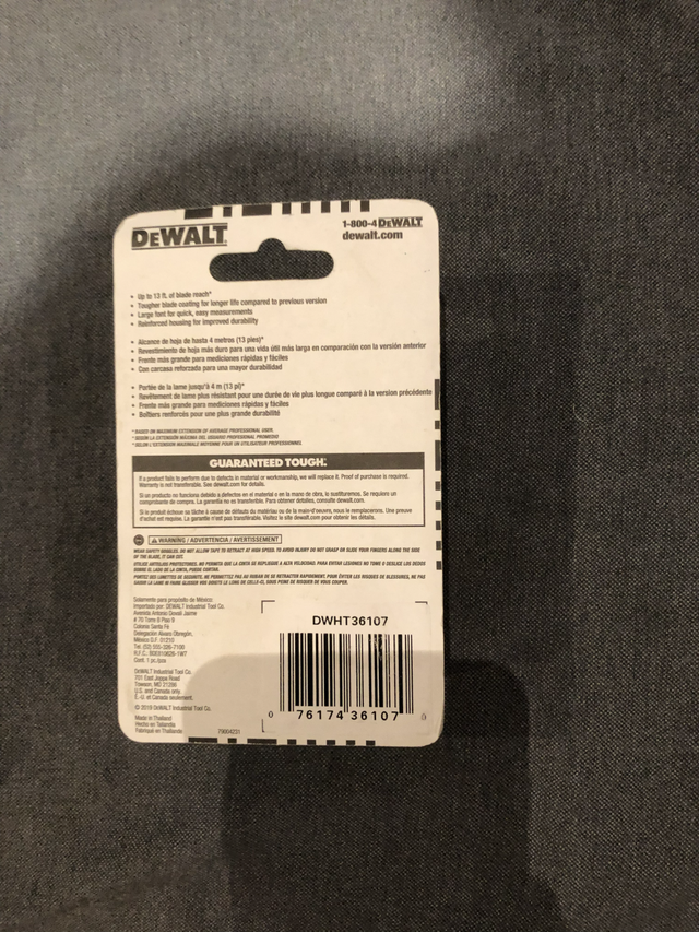 dewalt tape measure 25' NEW $20 - Photo 4