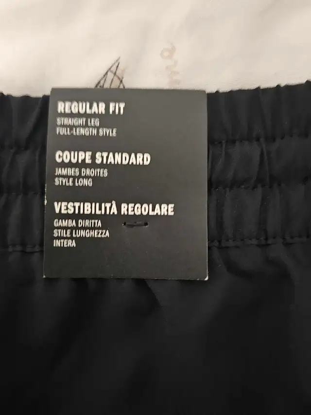 Adidas Black Cargo Pants – 2XL – New - Photo 3