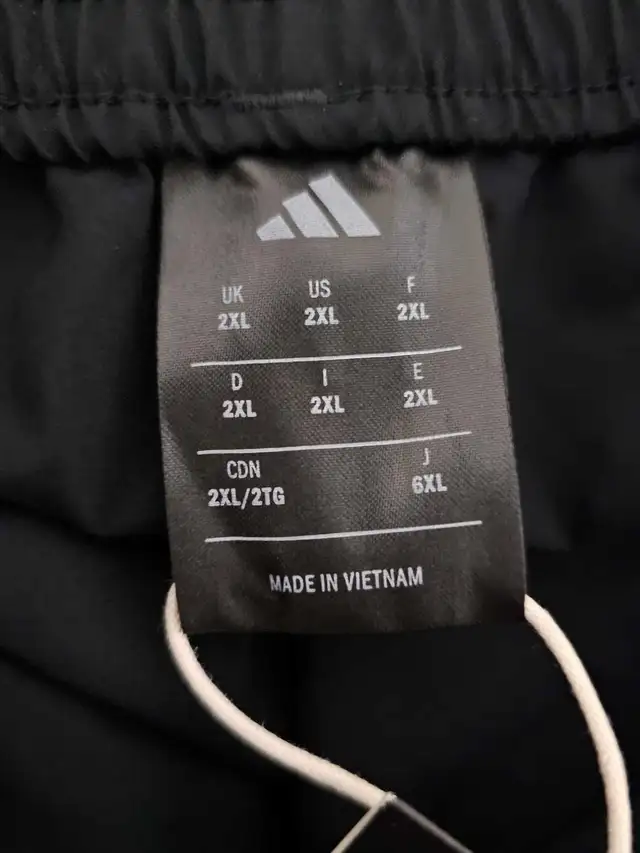 Adidas Black Cargo Pants – 2XL – New - Photo 5