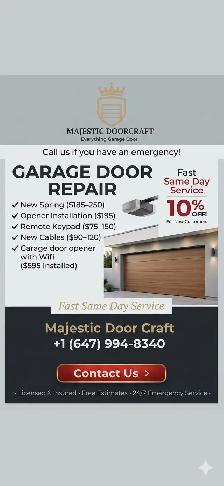 garage door install