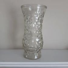 BEAU VASE NEUF 'HOOSIER GLASS' VERRE ÉPAIS CUISINE 9'HAUT $10.00