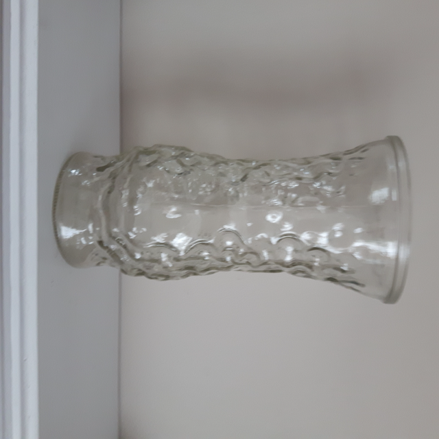 BEAU VASE NEUF 'HOOSIER GLASS' VERRE ÉPAIS CUISINE 9'HAUT $10.00 - Photo 3