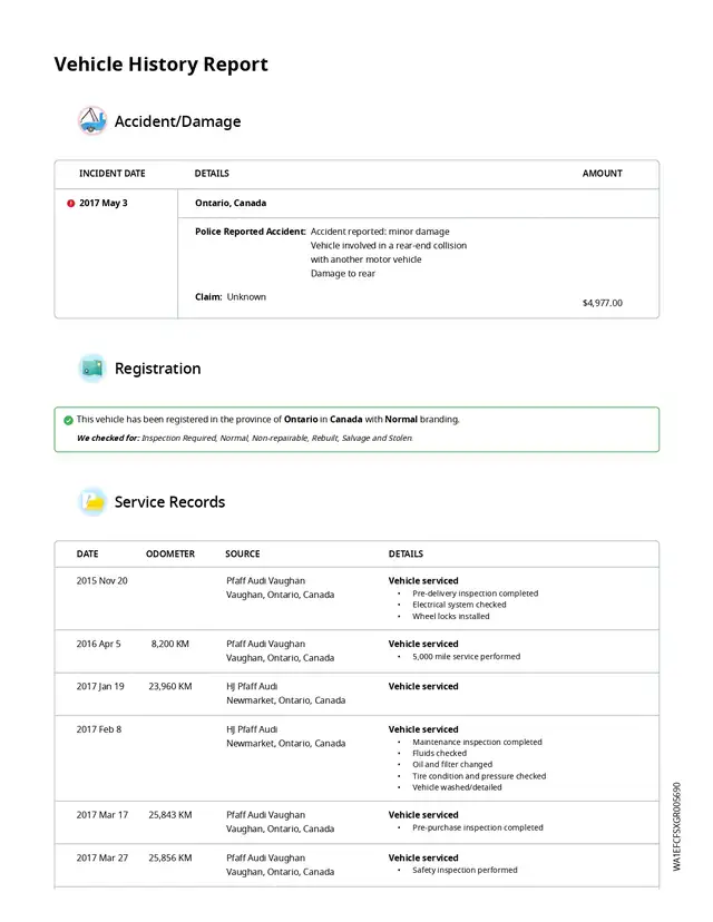 2016 Audi Q3 TFSI Komfort, AWD, 2.0L 4cyl, 43 Service records! - Photo 3