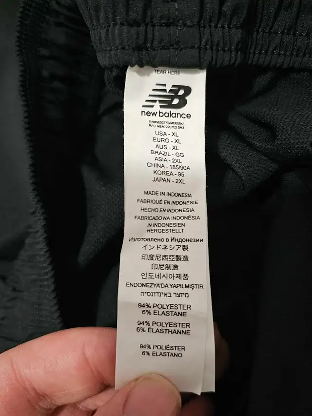 New Balance Black Woven Pants – XL – Brand New with Tags - Photo 6