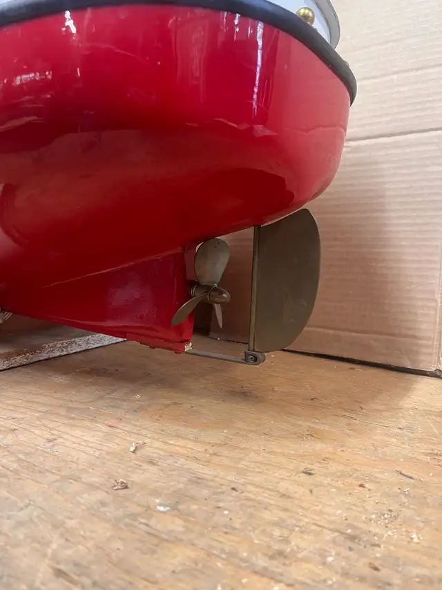 Huge remote controlled 1950s utility river tugboat - Photo 9