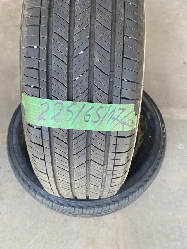 Tires 225-65-17 ALL SEASON MICHELIN 90% THREAD