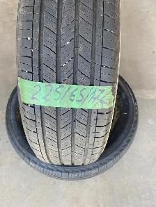 Tires 225-65-17 ALL SEASON MICHELIN 90% THREAD