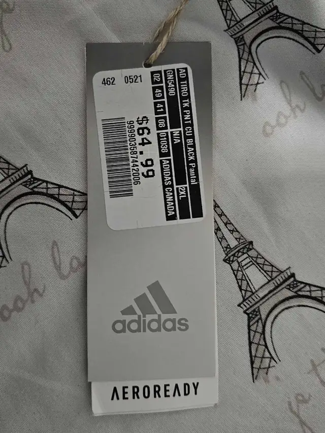 Adidas Tiro Track Pants – 2XL – AEROREADY – Brand New - Photo 5