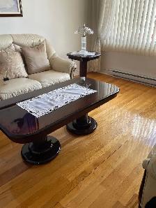 Table basse ou 2 tables d’appoint