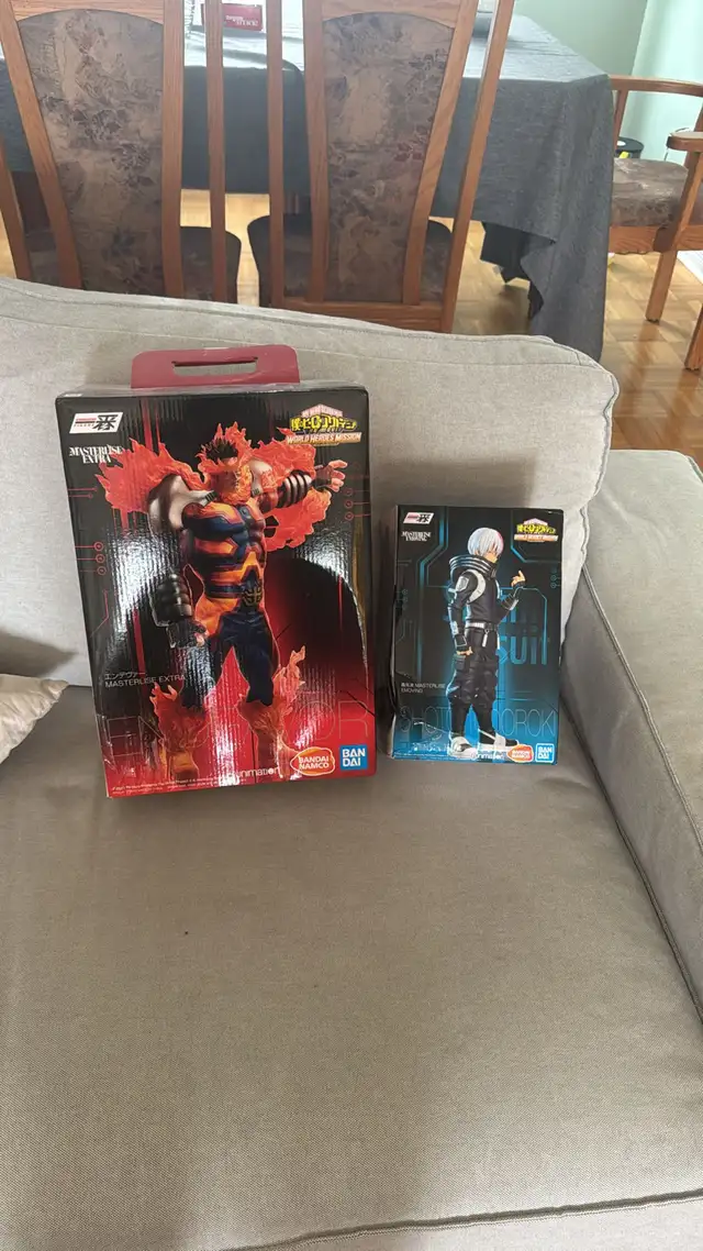 MHA Figures (Endeavor and Shoto)