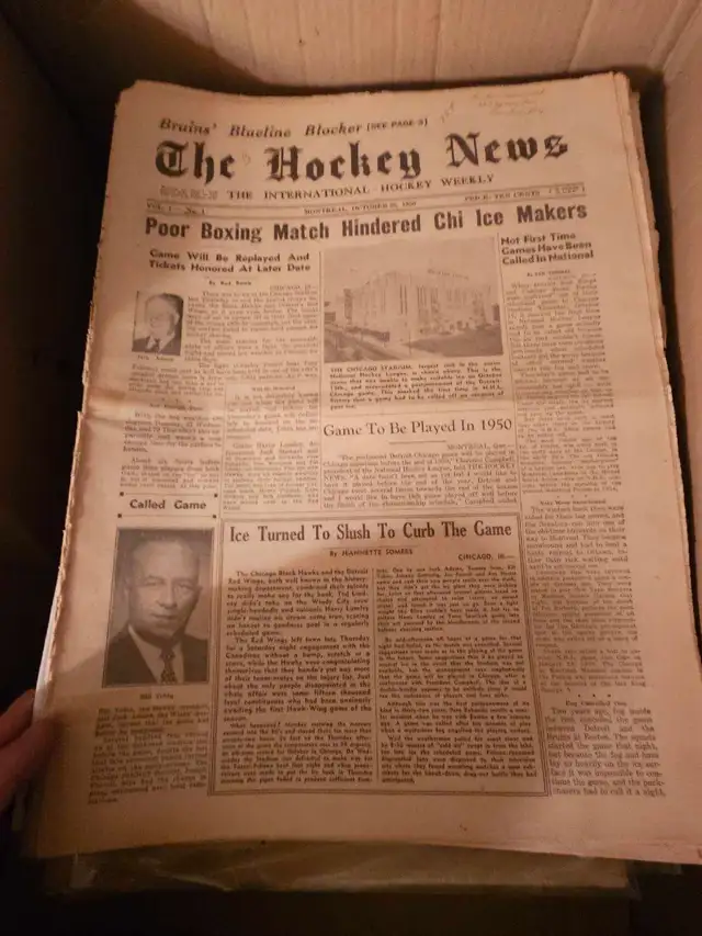 Vintage Hockey News Magazines - Photo 2
