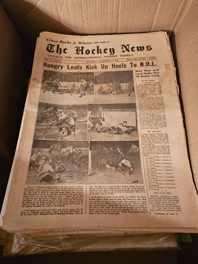 Vintage Hockey News Magazines - Photo 3