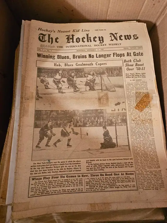 Vintage Hockey News Magazines - Photo 5