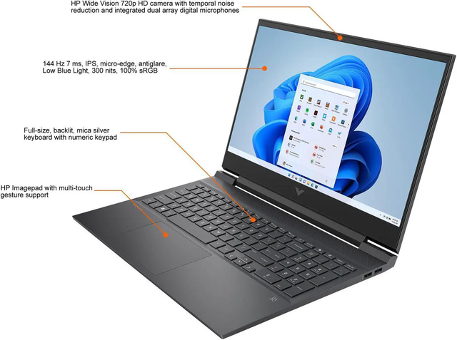 GAMING LAPTOP HP Victus 16'1 (2023) - Photo 2