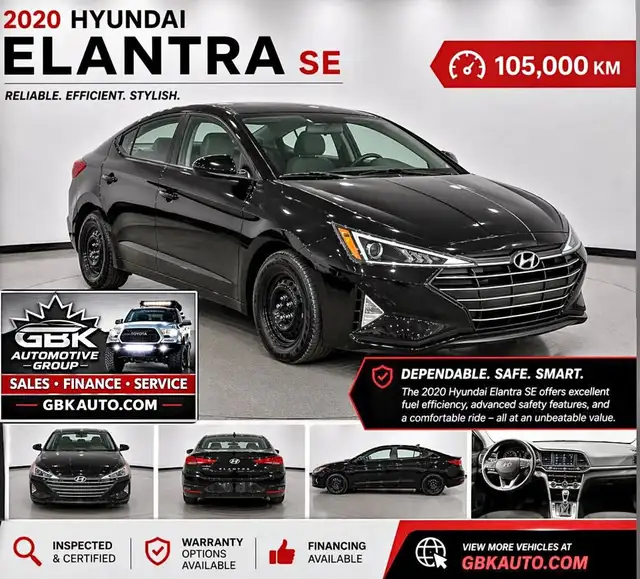 2020 Hyundai Elantra SE