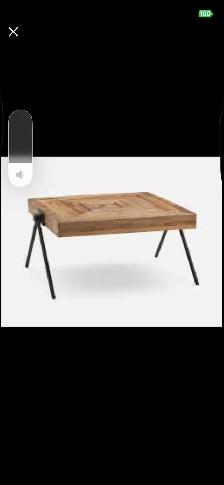 Table Basse en Bois
