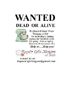 REPAIR CAFE NIAGARA, Come to our Free Repair Clinic, Sat 10am - Photo 4