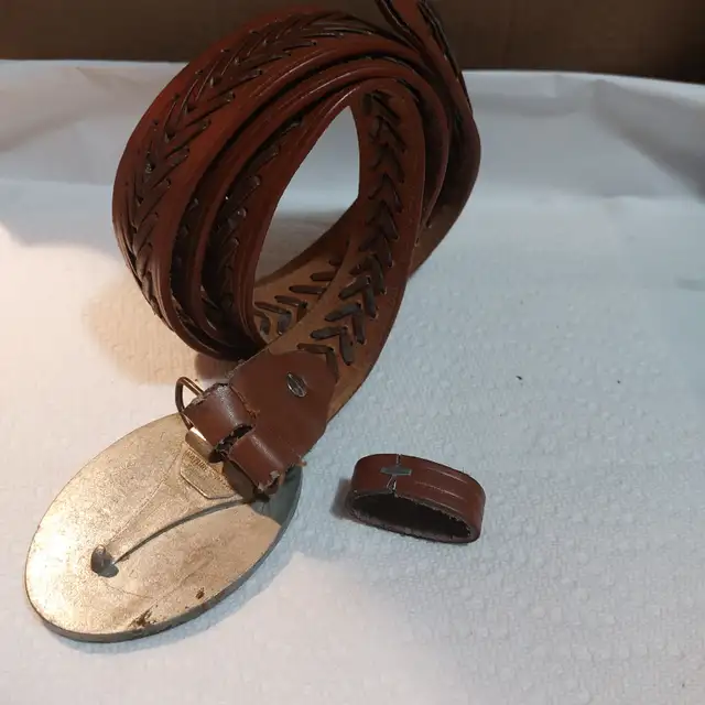 Pewter Eagle Belt Buckle - Photo 3