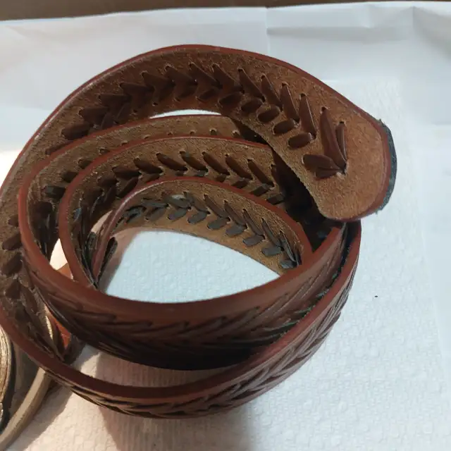 Pewter Eagle Belt Buckle - Photo 4