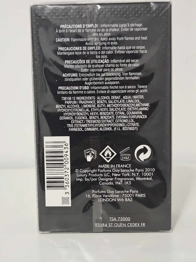 Drakkar Noir by Guy Laroche (100ml / 3.4oz) – New / sealed - Photo 4