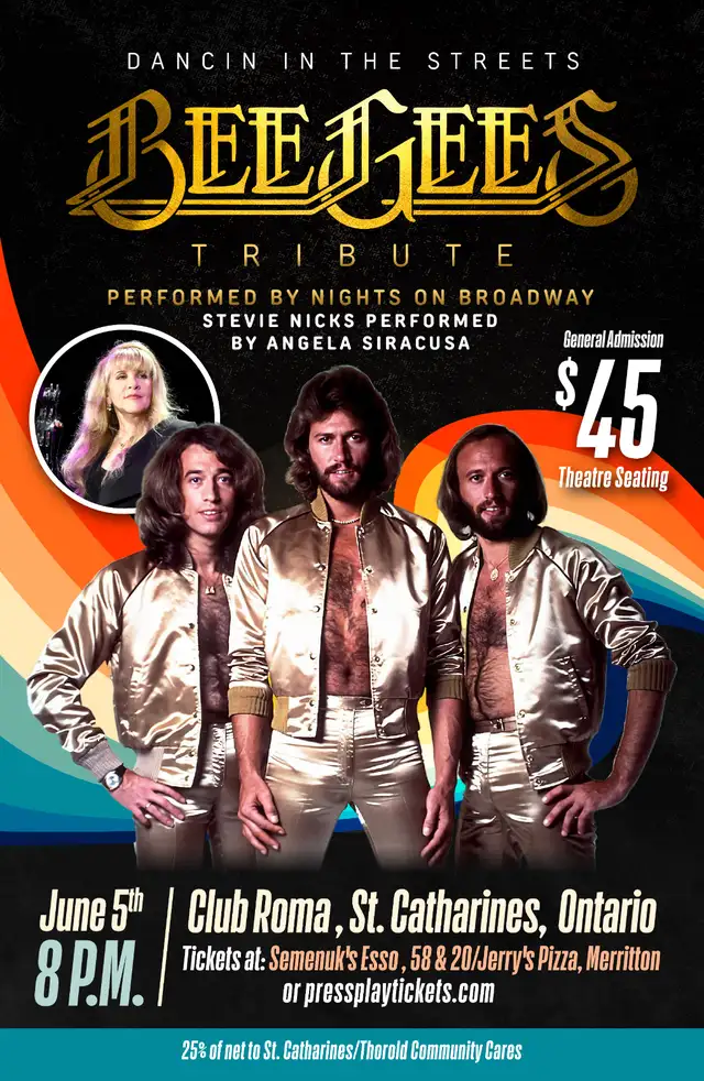 Nights On Broadway Bee Gees and Stevie Nicks Tribute