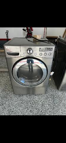 LG front load washer and dryer