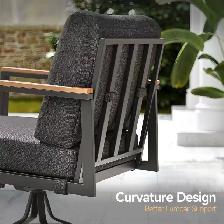 Brand New 5Pcs Patio Furniture Set Swivel Roker Chairs $999 - Photo 5