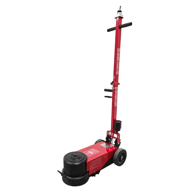 120T Pneumatic Hydraulic Floor Jack Double Foldable rod 032651 - Photo 2