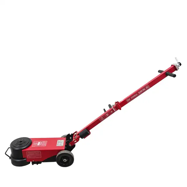 120T Pneumatic Hydraulic Floor Jack Double Foldable rod 032651 - Photo 3