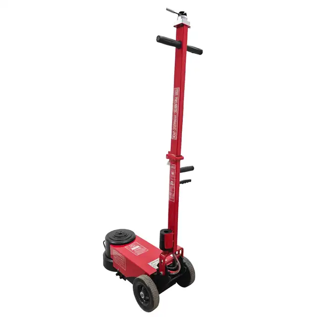 120T Pneumatic Hydraulic Floor Jack Double Foldable rod 032651 - Photo 5