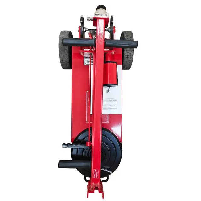 120T Pneumatic Hydraulic Floor Jack Double Foldable rod 032651 - Photo 9