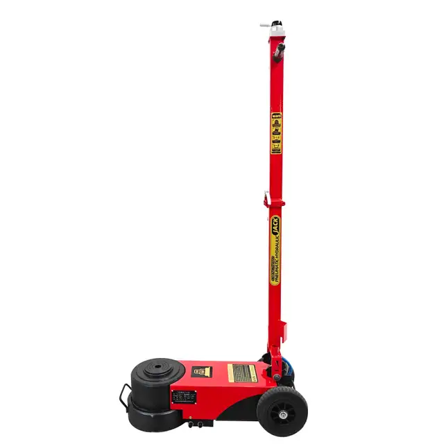 150T Hydraulic Floor Jack Double Folding Air-Operated 032652 - Photo 2