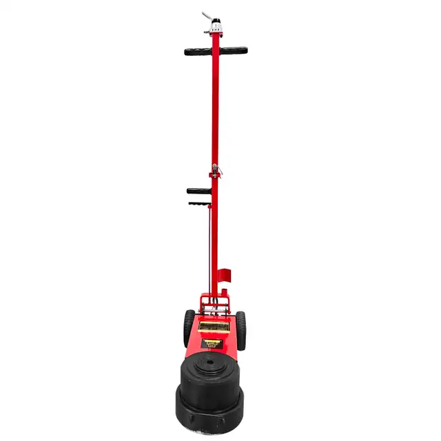 150T Hydraulic Floor Jack Double Folding Air-Operated 032652 - Photo 4