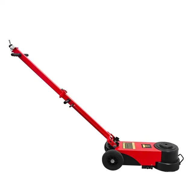 150T Hydraulic Floor Jack Double Folding Air-Operated 032652 - Photo 5