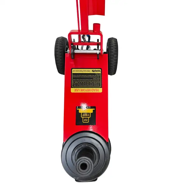 150T Hydraulic Floor Jack Double Folding Air-Operated 032652 - Photo 7