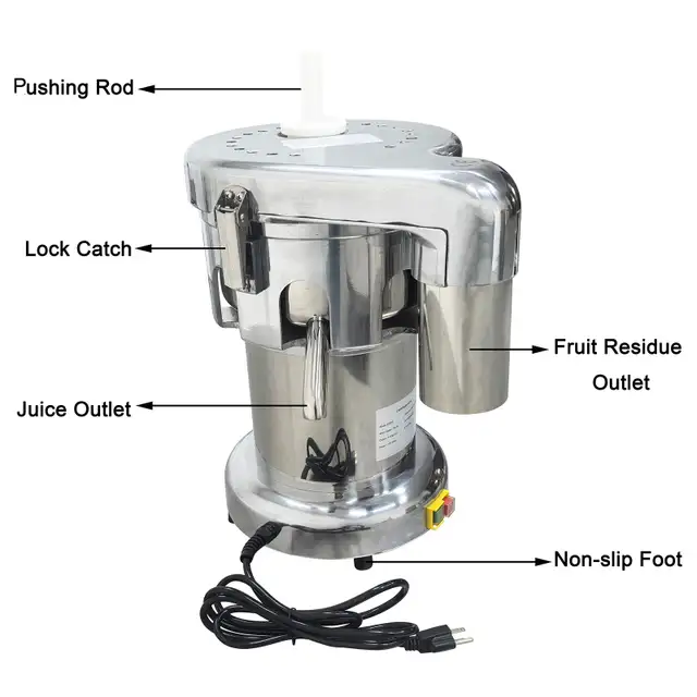 110V Commercial Centrifugal Juicer Extractor 750W 120307 - Photo 10