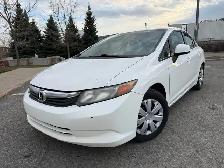2012 Honda Civic 2012 HONDA CIVIC  ,MANUEL ,4 CYLINDRES  1.8 LIT