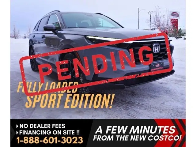2024 Honda CR-V SPORT AWD, HEATED SEATS AND WHEEL, SUNROOF & MOR