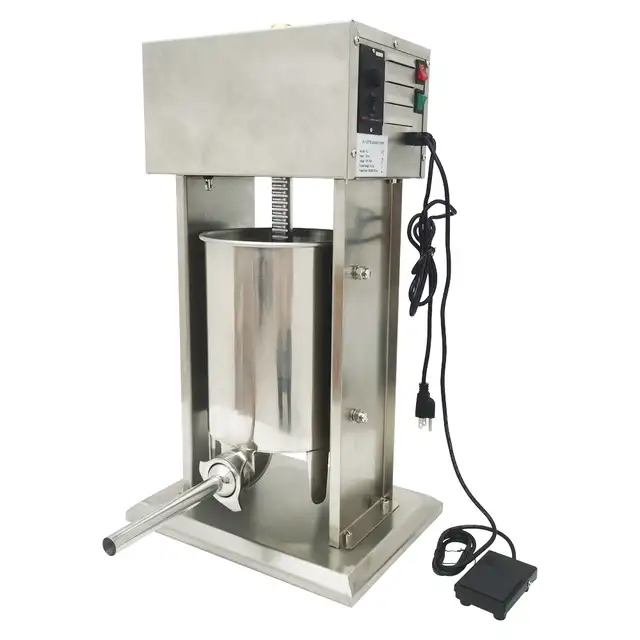 10L Electric Sausage Stuffer Meat Filler Adjustable Speed 153287 - Photo 6
