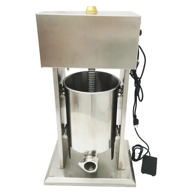 10L Electric Sausage Stuffer Meat Filler Adjustable Speed 153287 - Photo 8