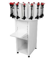 110V 12 Station Paint Colorant Dispenser Water Oil Toning 300024