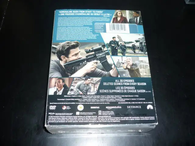 Jack Ryan Complete Series DVD BOX SET NEW / STILL SEALED $30.00 - Photo 2