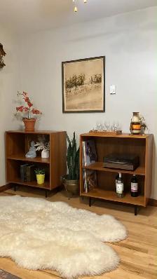 Mid century. TEAK TECK. Buffet, bibliothèque, bar / Fauteuil - Photo 5