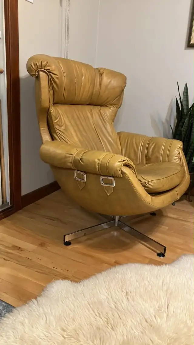 Mid century. TEAK TECK. Buffet, bibliothèque, bar / Fauteuil - Photo 6