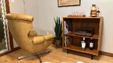 Mid century. TEAK TECK. Buffet, bibliothèque, bar / Fauteuil - Photo 7