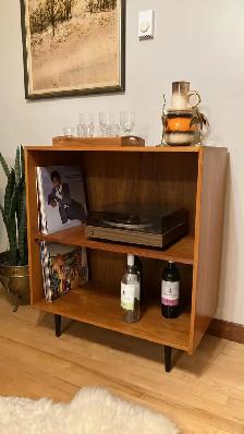 Mid century. TEAK TECK. Buffet, bibliothèque, bar / Fauteuil - Photo 8