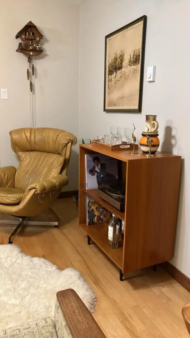 Mid century. TEAK TECK. Buffet, bibliothèque, bar / Fauteuil - Photo 10