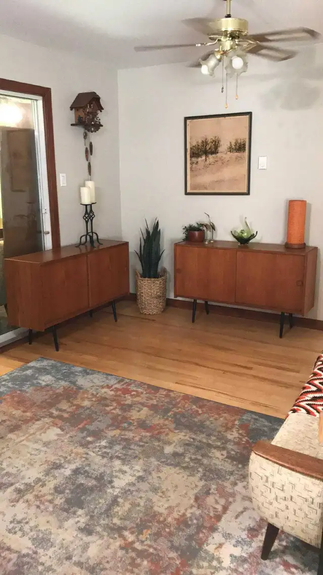 Mid century. TEAK TECK. Modulaire. Crédence, buffet, bar, vaisse - Photo 3