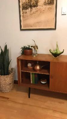 Mid century. TEAK TECK. Modulaire. Crédence, buffet, bar, vaisse - Photo 5